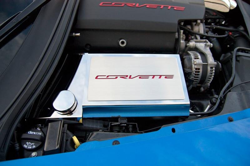 C7 Corvette Stingray Fuse Box Cover w/Corvette Lettering